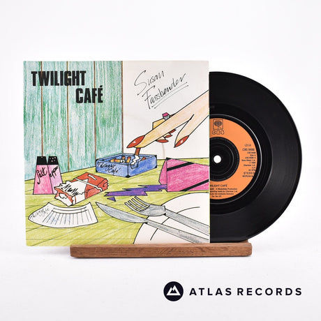 Susan Fassbender Twilight Café 7" Vinyl Record - Front Cover & Record