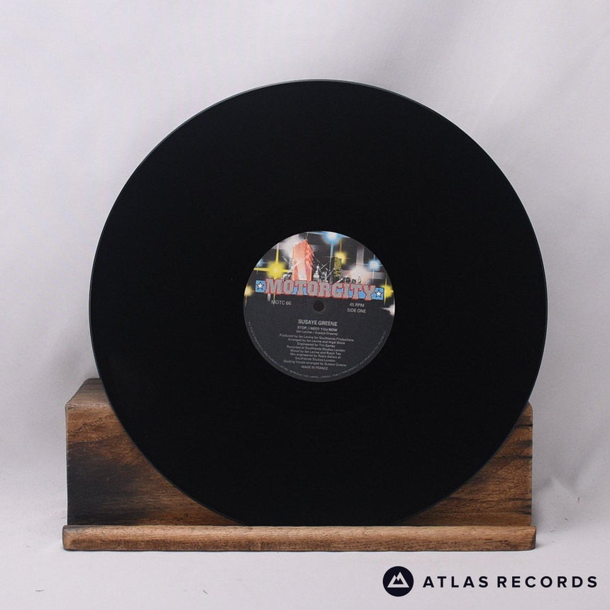 Susaye Greene - Stop, I Need You Now - 12" Vinyl Record - VG+/EX