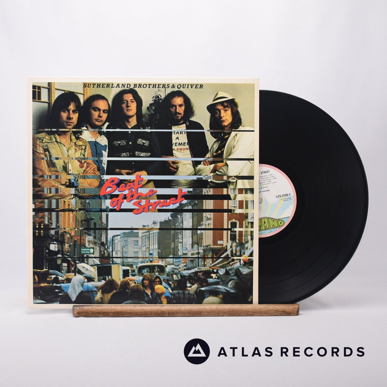 Sutherland Brothers Beat Of The Street LP Vinyl Record - Front Cover & Record
