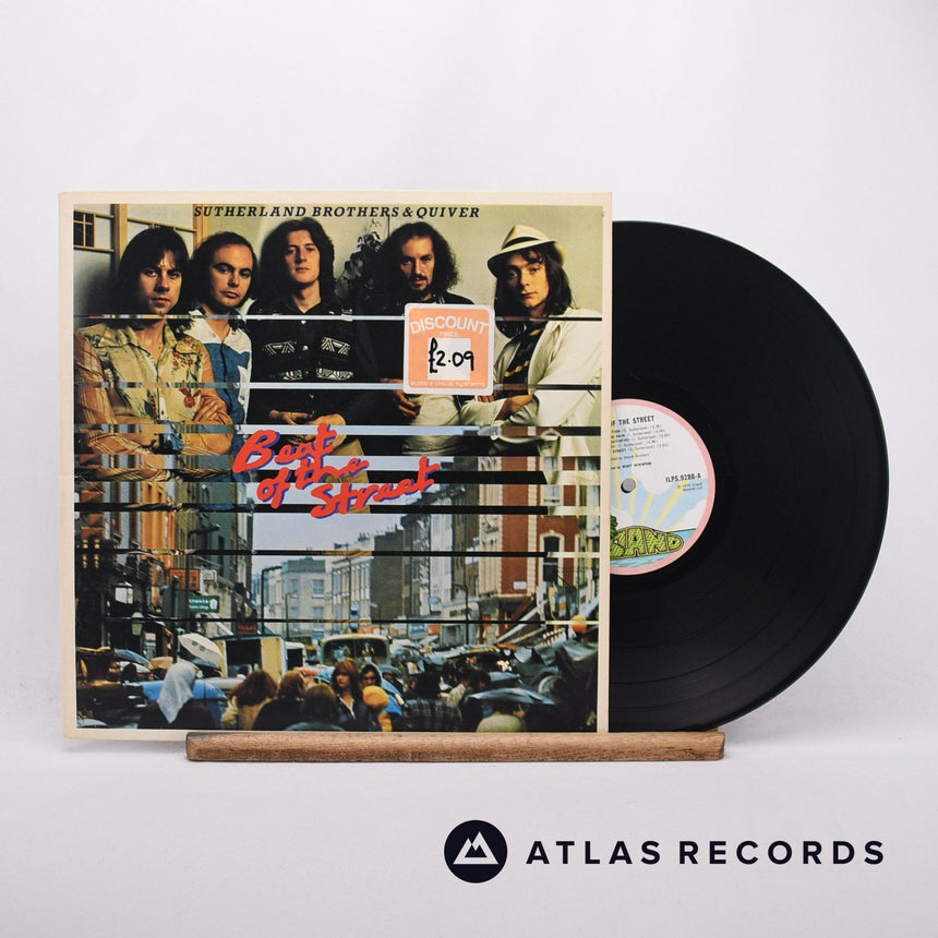 Sutherland Brothers Beat Of The Street LP Vinyl Record - Front Cover & Record