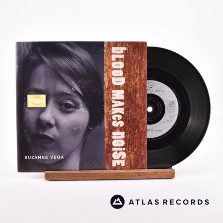 Suzanne Vega Blood Makes Noise 7" Vinyl Record - Front Cover & Record