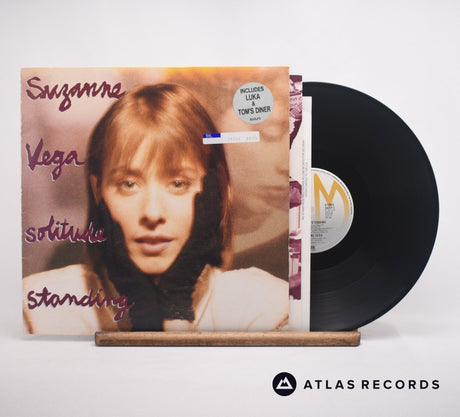 Suzanne Vega Solitude Standing LP Vinyl Record - Front Cover & Record