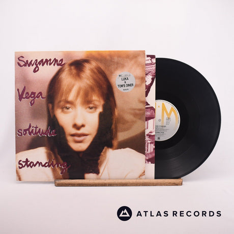 Suzanne Vega Solitude Standing LP Vinyl Record - Front Cover & Record