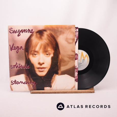Suzanne Vega Solitude Standing LP Vinyl Record - Front Cover & Record