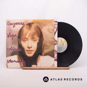 Suzanne Vega Solitude Standing LP Vinyl Record - Front Cover & Record