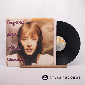 Suzanne Vega Solitude Standing LP Vinyl Record - Front Cover & Record