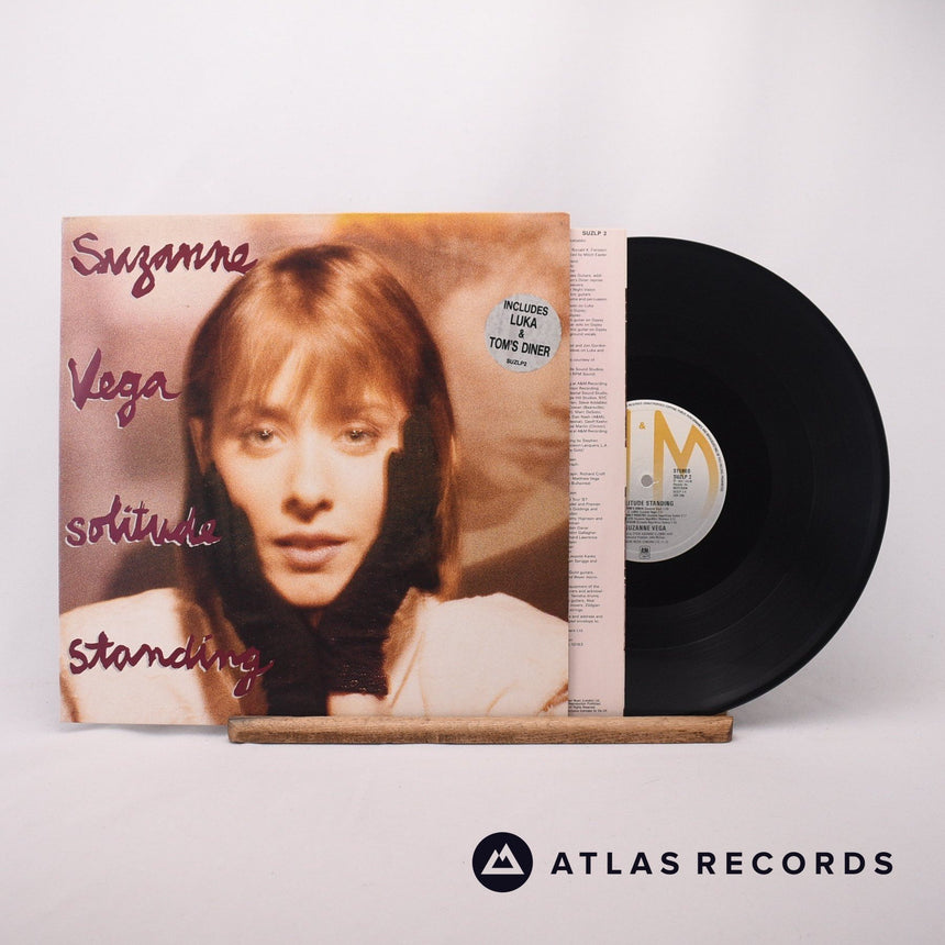 Suzanne Vega Solitude Standing LP Vinyl Record - Front Cover & Record