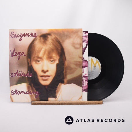 Suzanne Vega Solitude Standing LP Vinyl Record - Front Cover & Record