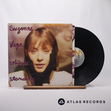 Suzanne Vega Solitude Standing LP Vinyl Record - Front Cover & Record