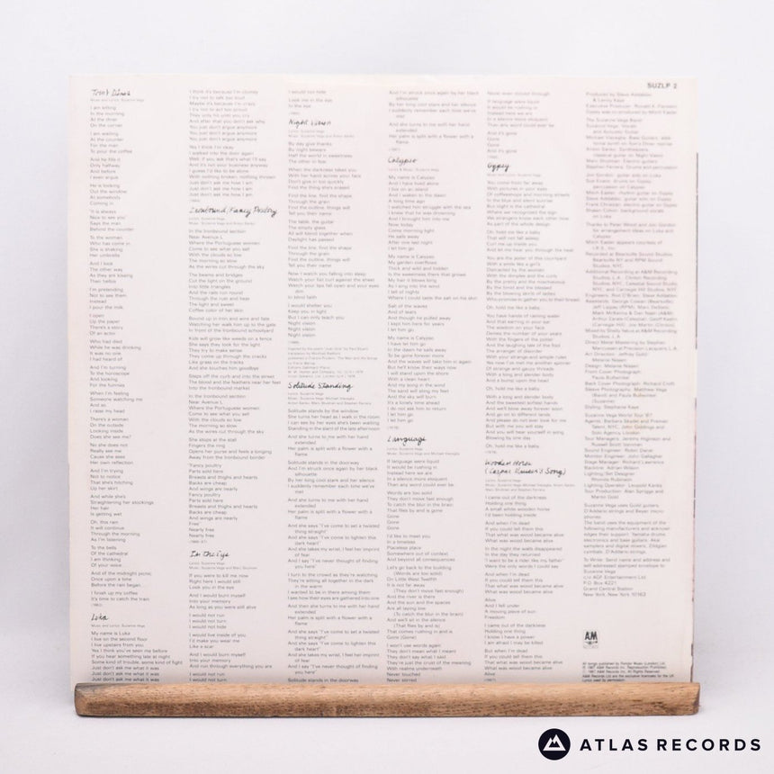 Suzanne Vega - Solitude Standing - LP Vinyl Record - EX/VG+