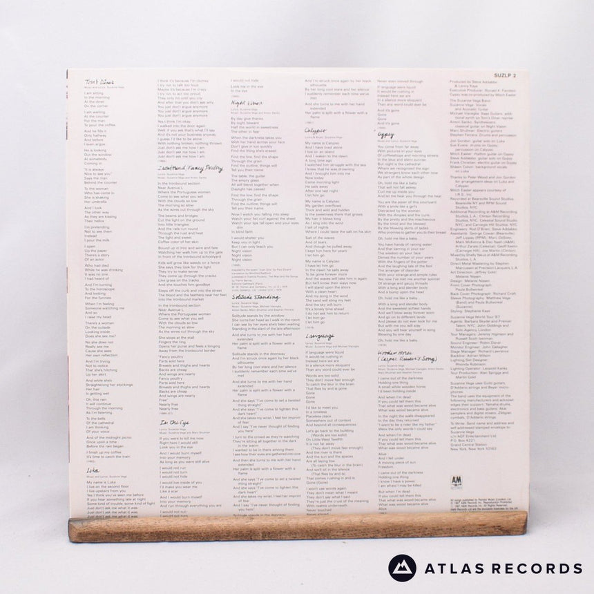 Suzanne Vega - Solitude Standing - LP Vinyl Record - EX/EX