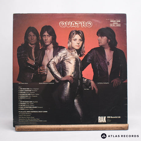 Suzi Quatro - Quatro - LP Vinyl Record - VG+/EX