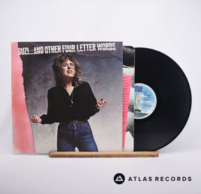 Suzi Quatro Suzi... And Other Four Letter Words LP Vinyl Record - Front Cover & Record