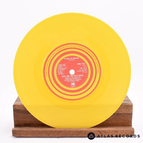 Suzy And The Red Stripes - Seaside Woman - Yellow 7" Vinyl Record - VG+