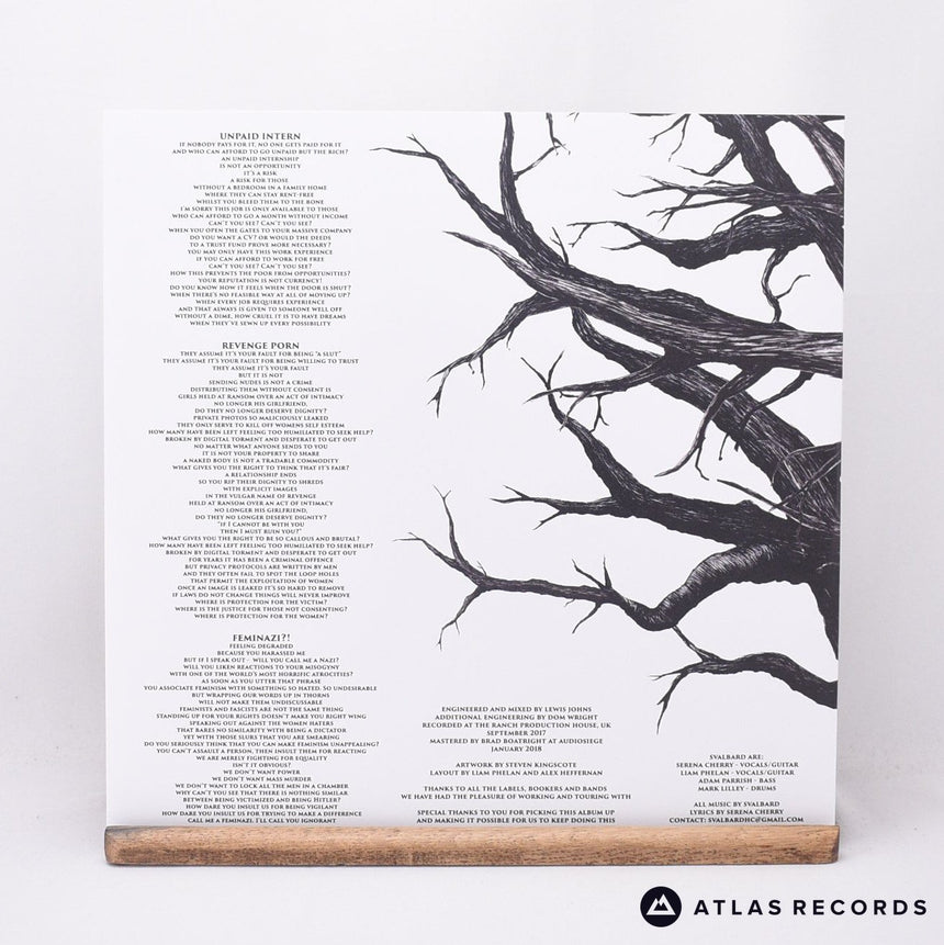 Svalbard - It's Hard To Have Hope - 1/A 2/A LP Vinyl Record - NM/NM