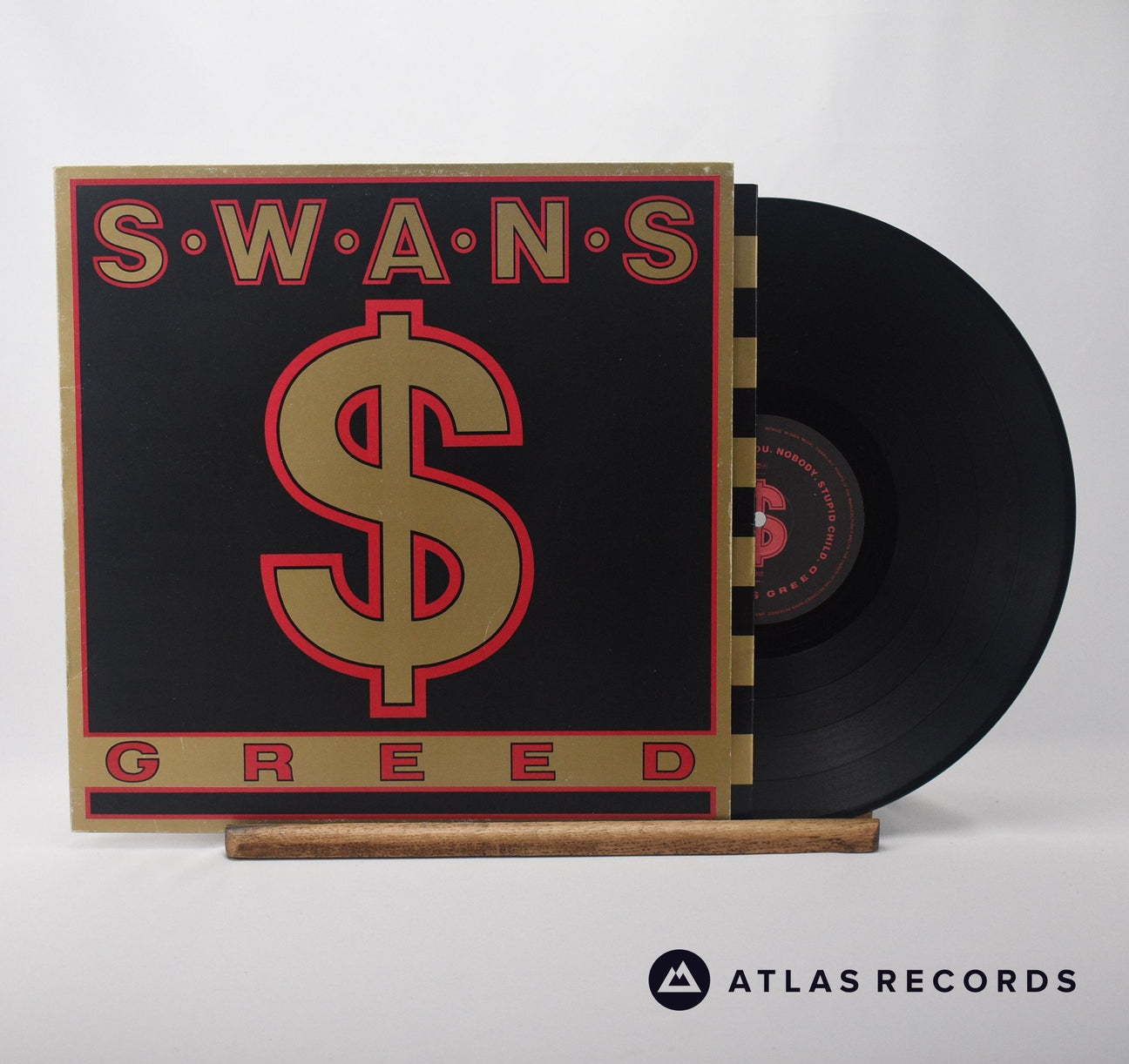 Swans Greed LP Vinyl Record - Front Cover & Record