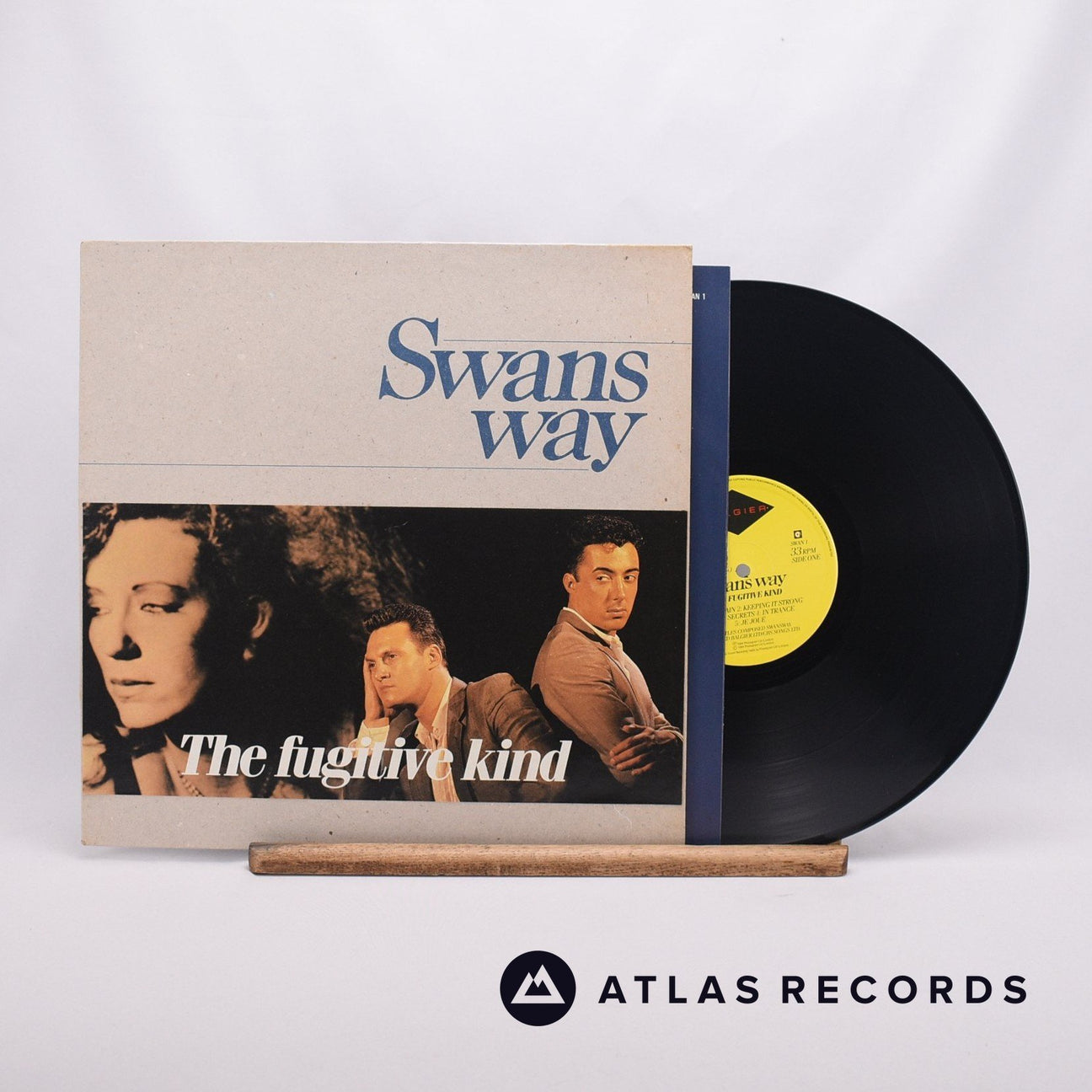 Swans Way The Fugitive Kind LP Vinyl Record - Front Cover & Record
