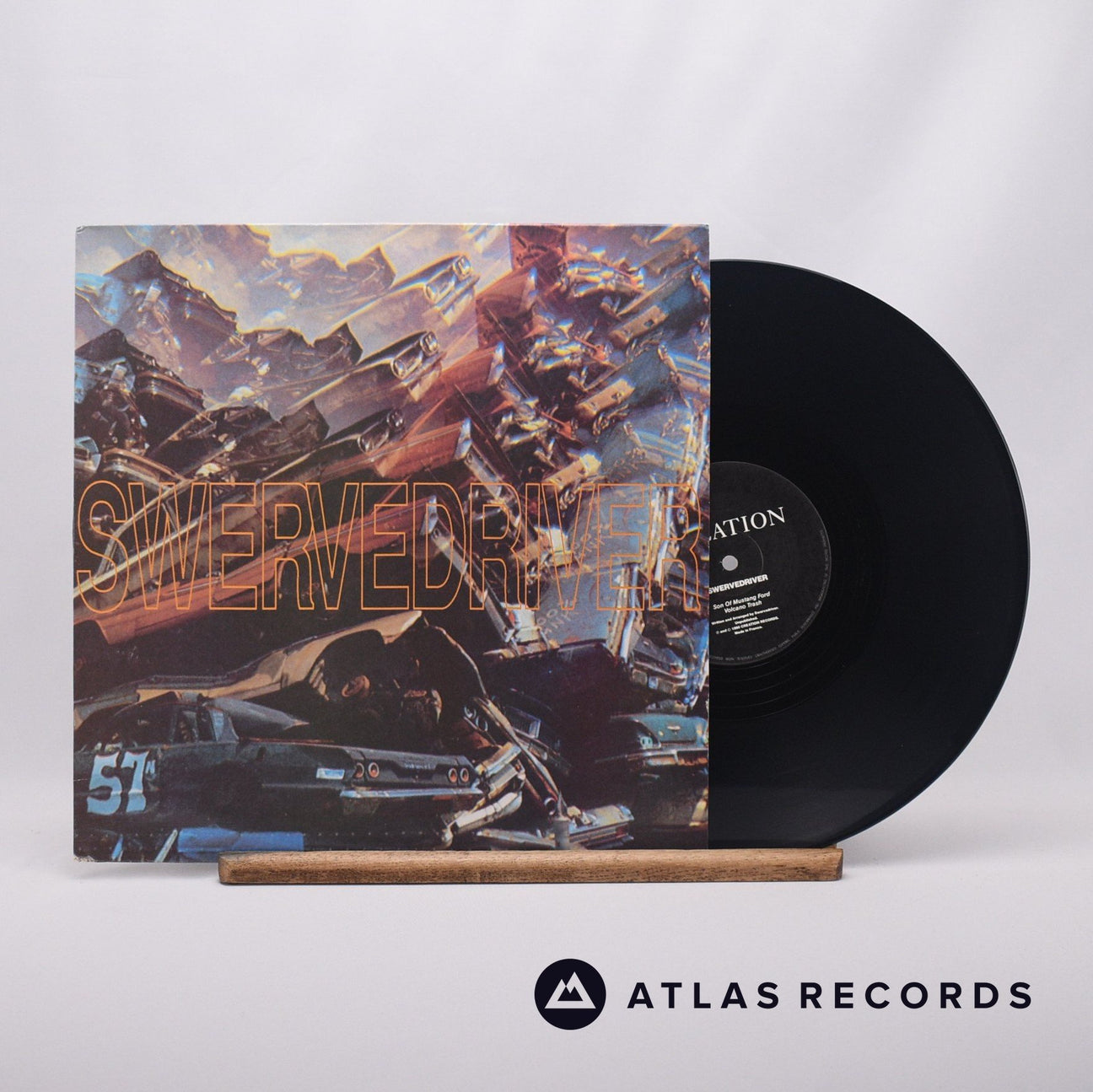 Swervedriver Son Of Mustang Ford 12" Vinyl Record - Front Cover & Record