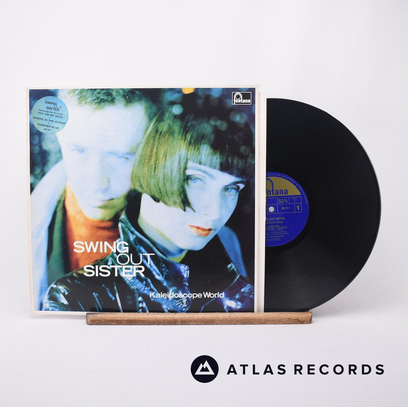 Swing Out Sister Kaleidoscope World LP Vinyl Record - Front Cover & Record