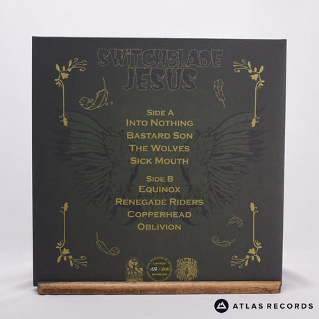 Switchblade Jesus - Switchblade Jesus - Clear / Black Marbled LP Vinyl Record