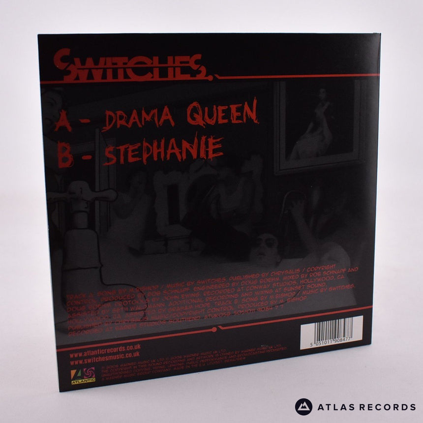 Switches - Drama Queen - Pink Shocking Signed Gatefold 7" Vinyl Record - NM/NM
