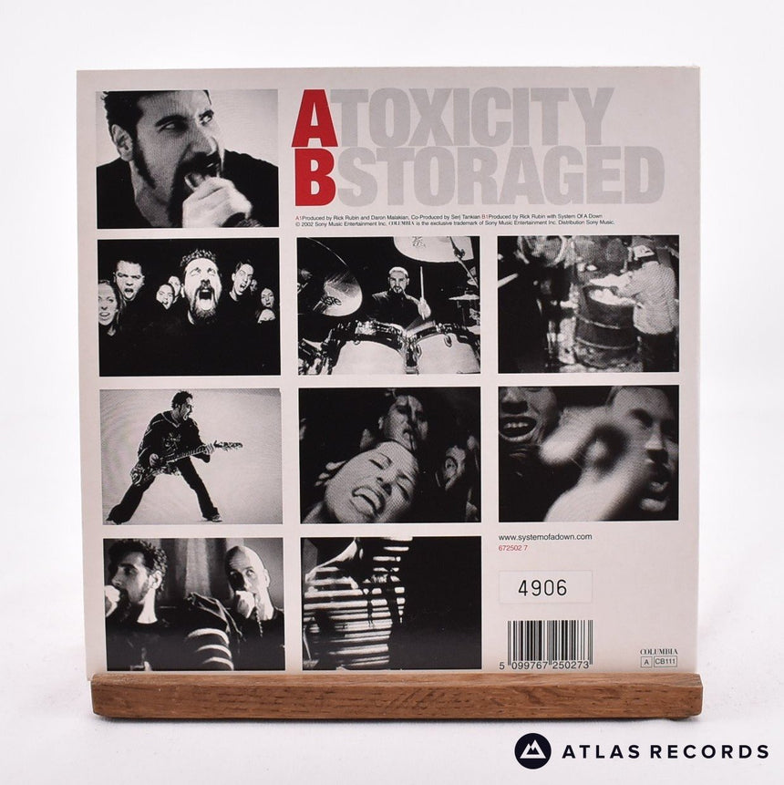System Of A Down - Toxicity - Red 7" Vinyl Record - NM/NM