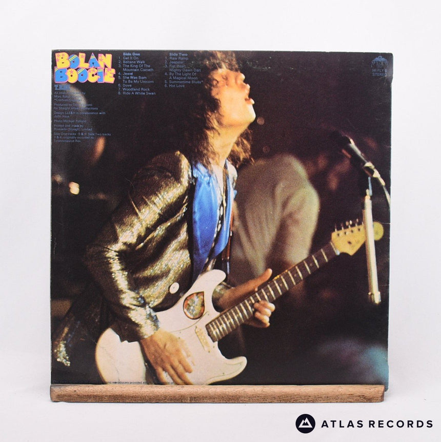 T. Rex - Bolan Boogie - First Uk Press A-2U B-2U LP Vinyl Record - VG+/EX