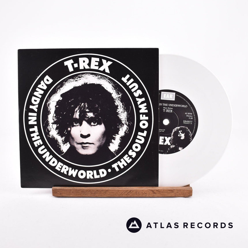 T. Rex Dandy In The Underworld 7" Vinyl Record - Front Cover & Record