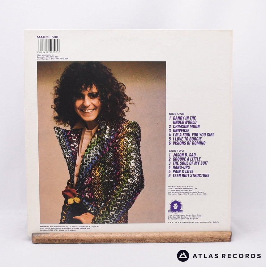 T. Rex - Dandy In The Underworld - Reissue Gatefold LP Vinyl Record - EX/EX