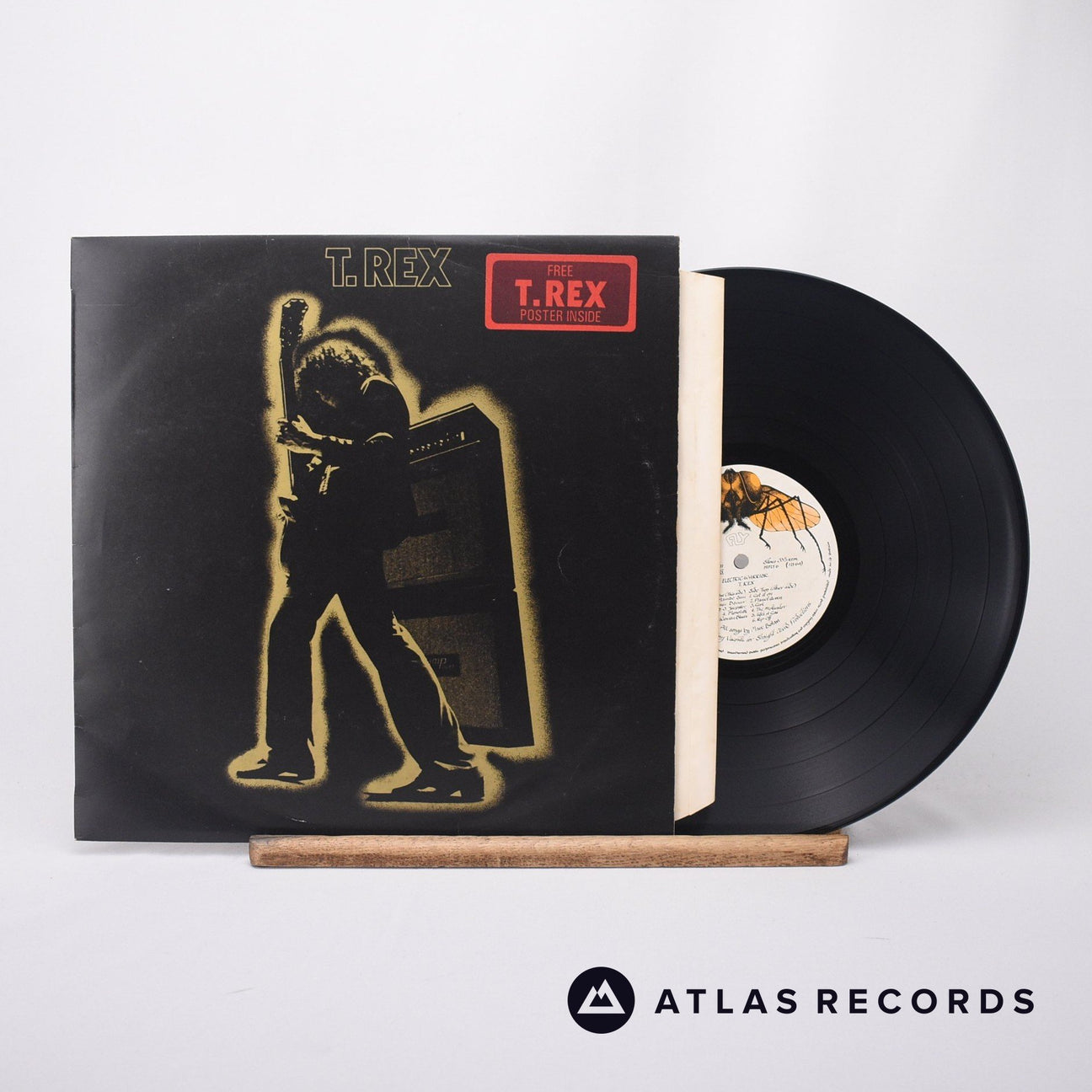 T. Rex Electric Warrior LP Vinyl Record - Front Cover & Record