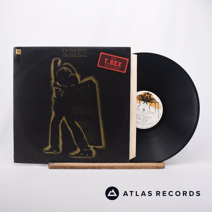 T. Rex Electric Warrior LP Vinyl Record - Front Cover & Record