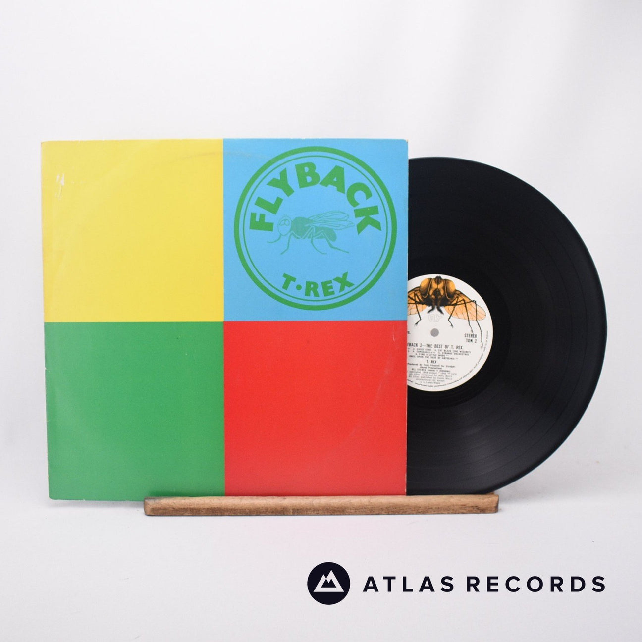 T. Rex Flyback 2 - The Best Of T. Rex LP Vinyl Record - Front Cover & Record