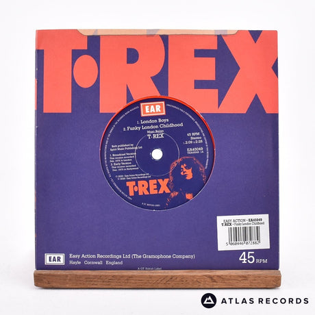 T. Rex - Funky London Childhood - Red 7" Vinyl Record - EX/EX