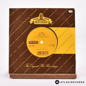 T. Rex Get It On 7" Vinyl Record - Front Cover & Record
