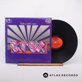 T. Rex Ride A White Swan LP Vinyl Record - Front Cover & Record