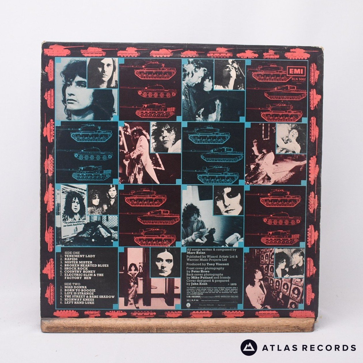 thumbnail image 2 of T.Rex – 1971 Album On 140-Gram Black Vinyl [New LP] UK Import, Demon Records 2 of 5