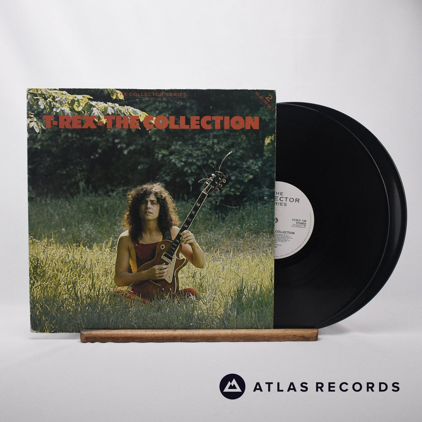 T. Rex The Collection Double LP Vinyl Record - Front Cover & Record