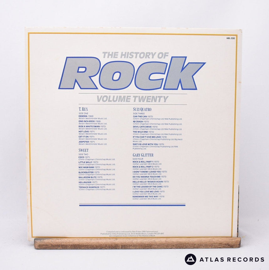 T. Rex - The History Of Rock (Volume Twenty) - 2 x LP Vinyl Record - VG+/EX