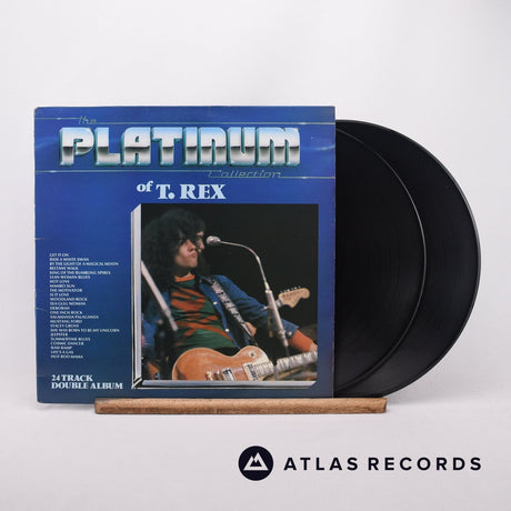 T. Rex The Platinum Collection Of T. Rex 2 x LP Vinyl Record - Front Cover & Record