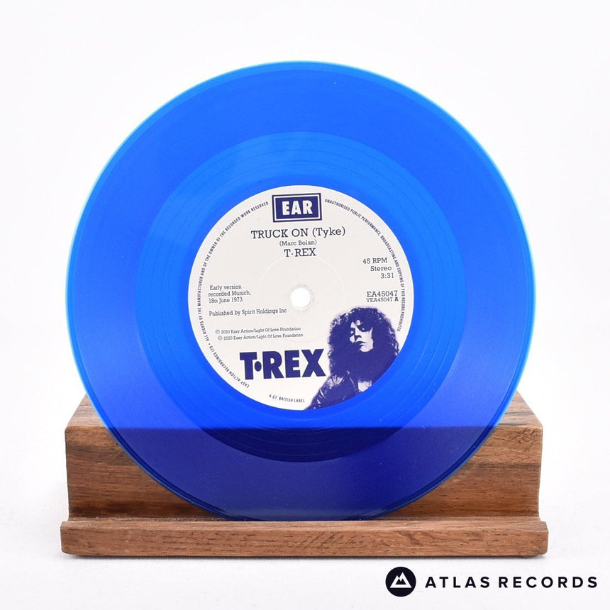 T. Rex - Truck On - Blue Limited Edition 7" Vinyl Record - EX/EX