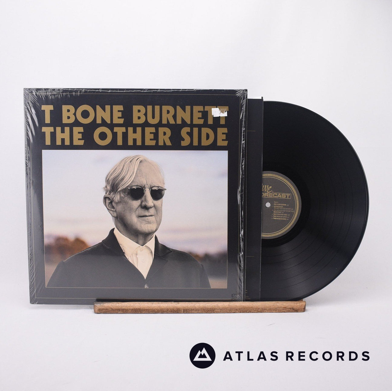 T-Bone Burnett The Other Side LP Vinyl Record - Front Cover & Record