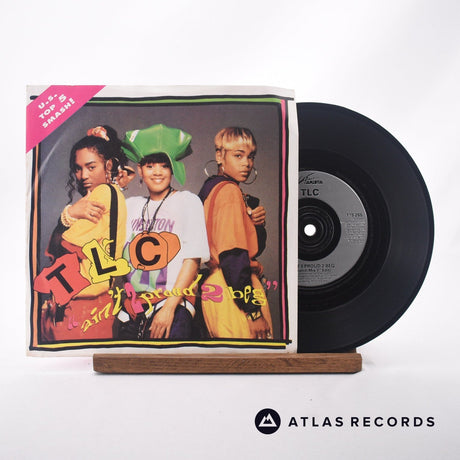 TLC Ain't 2 Proud 2 Beg 7" Vinyl Record - Front Cover & Record