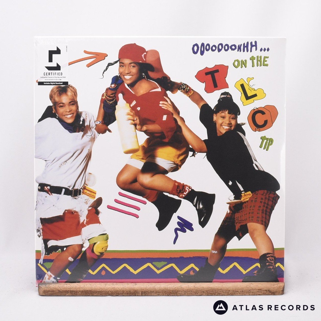 TLC Ooooooohhh...On The TLC Tip LP Vinyl Record - Front Cover & Record