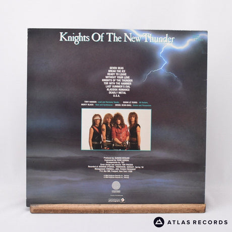 TNT - Knights Of The New Thunder - 1Y 2Y LP Vinyl Record - EX/VG+