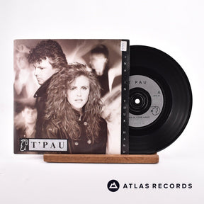 T'Pau China In Your Hand 7" Vinyl Record - Front Cover & Record