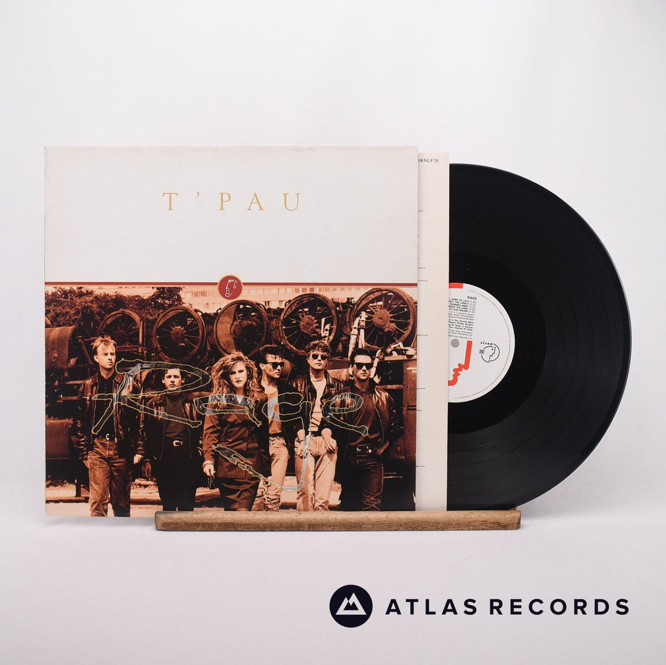 T'Pau Rage LP Vinyl Record - Front Cover & Record