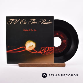 TV On The Radio Staring At The Sun 7" Vinyl Record - Front Cover & Record