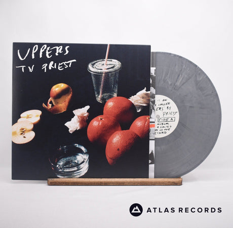 TV Priest Uppers LP Vinyl Record - Front Cover & Record