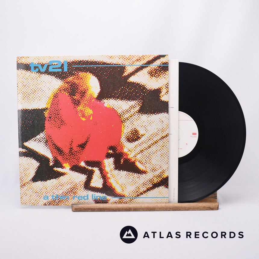 TV21 A Thin Red Line LP Vinyl Record - Front Cover & Record