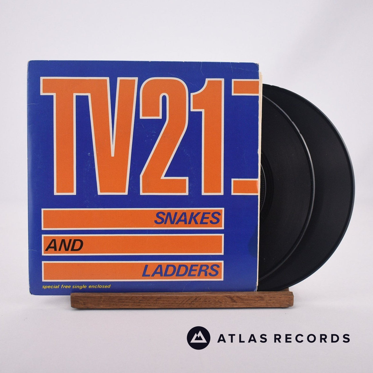 TV21 Snakes And Ladders 2 x 7" Vinyl Record - Front Cover & Record